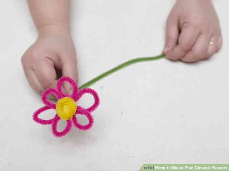 Image intitulée Faire la Pipe Cleaner Fleurs Étape 9